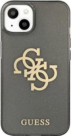 Bild von GUESS Hard Cover TPU Big 4G Full Glitter Black, Case for iPhone 13 Mini, GUHCP13SPCUGL4GBK