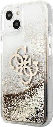 Bild von GUESS Hard Cover 4G Big Liquid Glitter Gold, for iPhone 13 Mini, GUHCP13SLG4GGO (GUHCP13SLG4GGO)