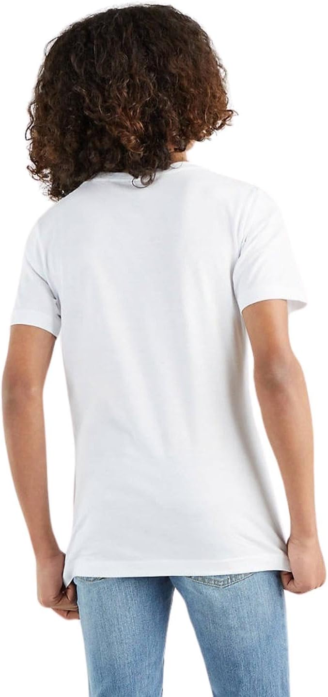 Bild von Levi's Mädchen LVG Batwing Chest HIT Tee 3EK826 T-Shirt, White, 6 Years
