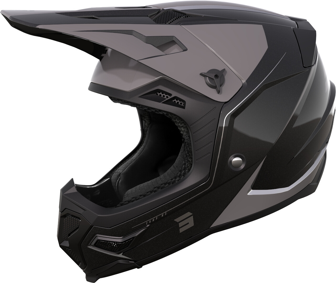 Bild von Shot Core Comp Motocross Helm, schwarz-grau, Größe M für Männer