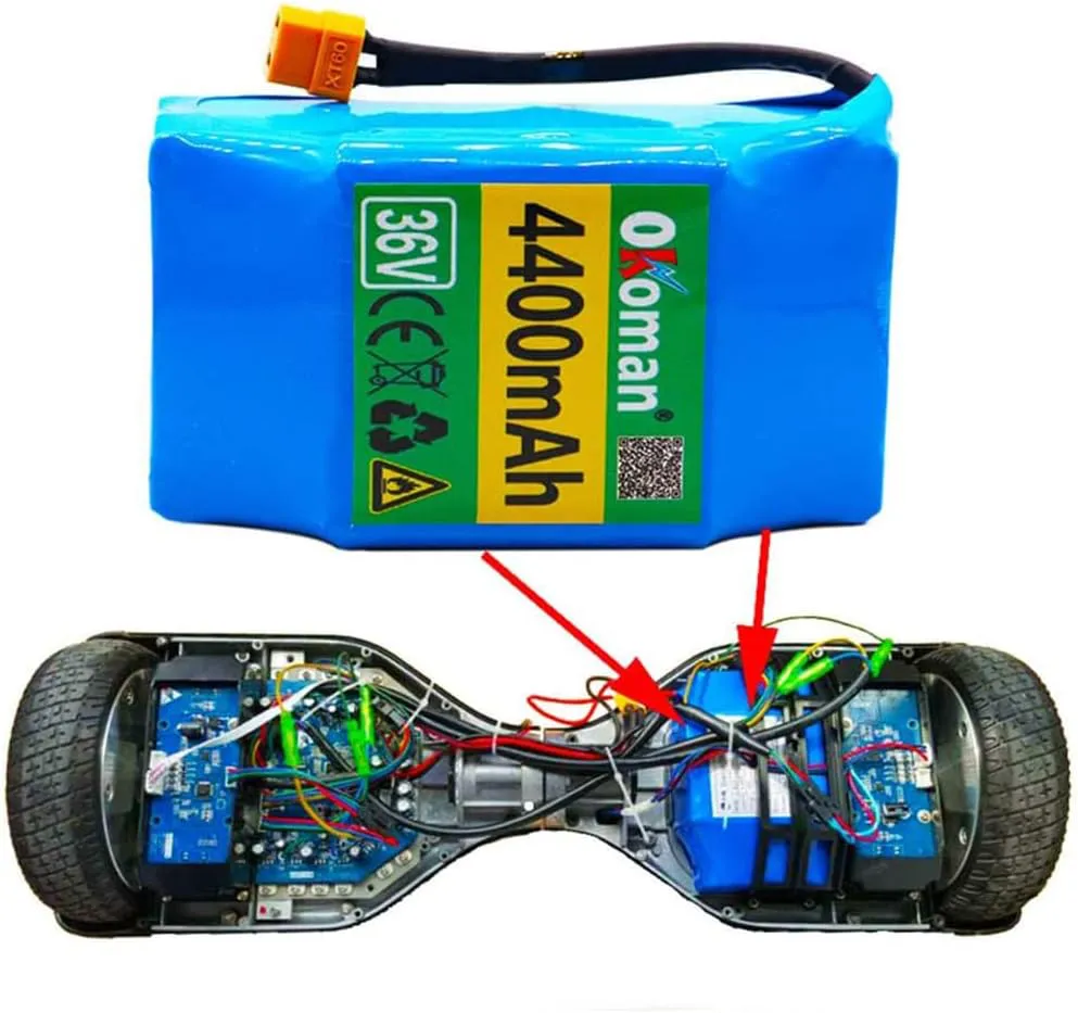 Bild von 36V 4.4Ah Lithium-Ionen Akku für elektrische Scooter und Hoverboards