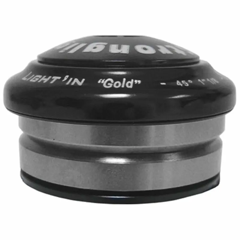 Bild von Stronglight Gabeln Steuersatz Light in Steel, Schwarz, 10