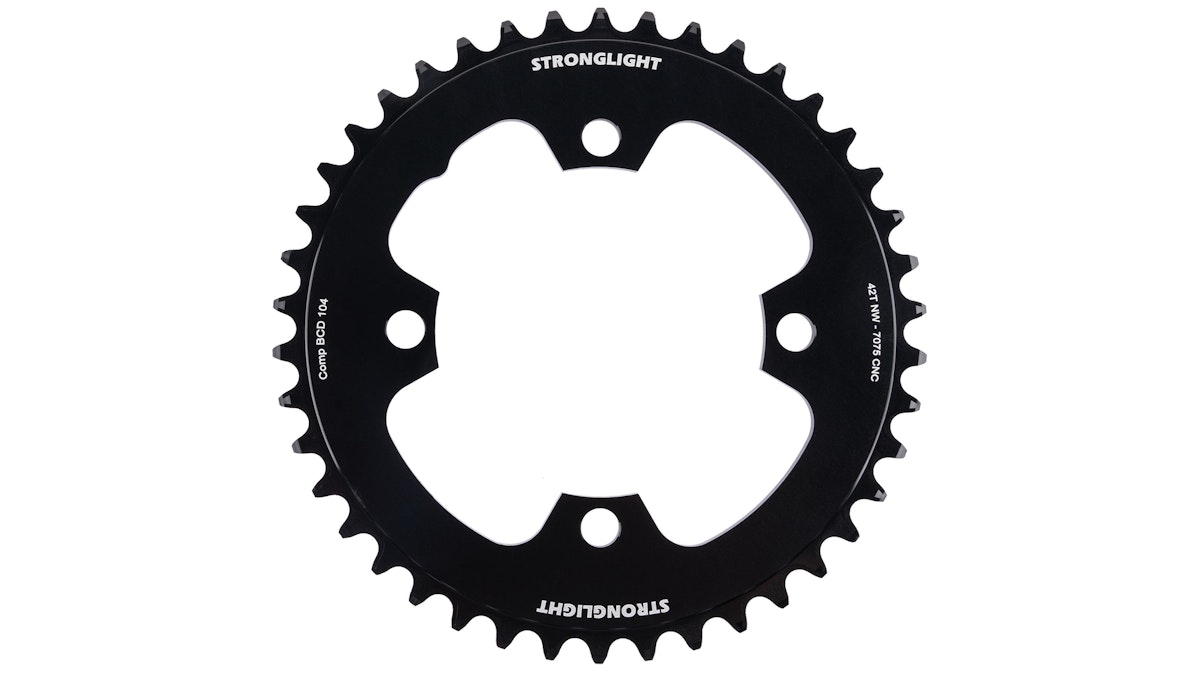 Bild von Stronglight 4b 104 Bcd Chainring Silber 42t