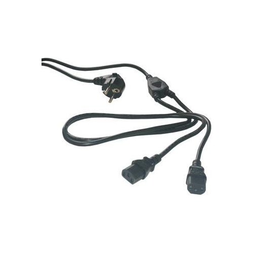 Bild von MCL CORDON SECTEUR DOUBLE C13 + Stromkabel