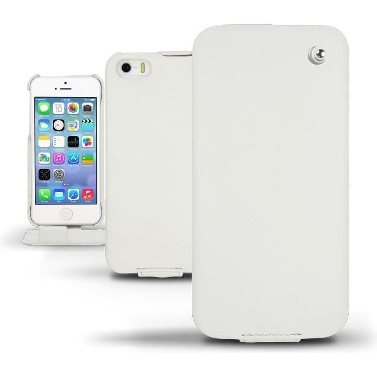 Bild von Noreve Lederschutzhülle vertikal (iPhone 5, iPhone 5S), Smartphone Hülle, Weiss