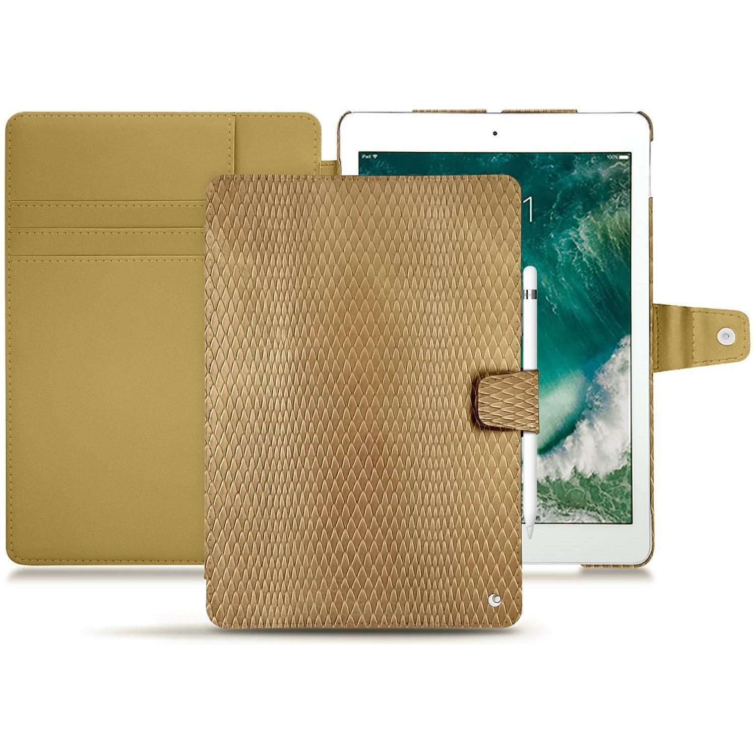 Bild von Noreve Lederschutzhülle Wallet (iPad Pro 10.5 2017 (1. Gen)), Tablet Hülle, Beige