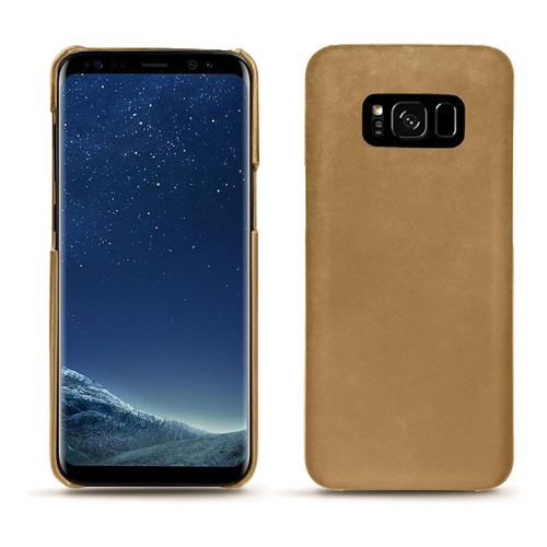 Bild von Noreve Lederschutzhülle für Galaxy S8+: Edler Schutz in Braun