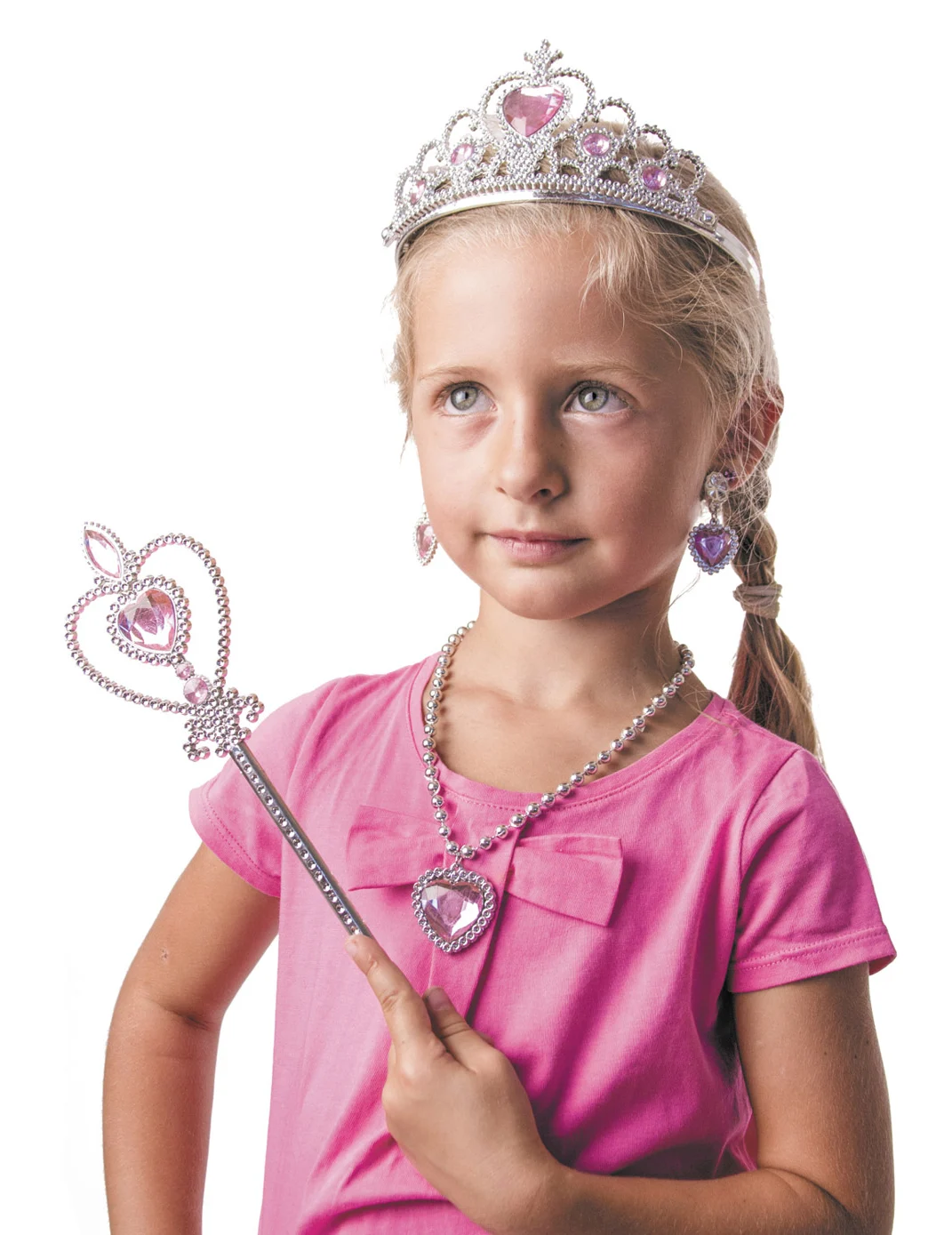 Bild von Mädchen Accessoires-Set Prinzessin rosa