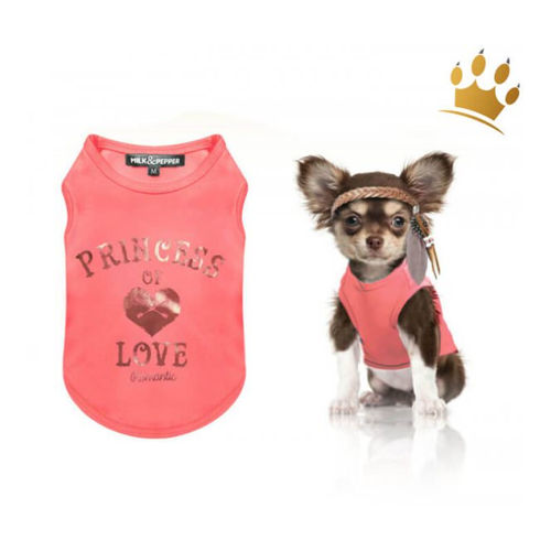 Bild von Milk & Pepper Hunde-T-Shirt Princess of Love