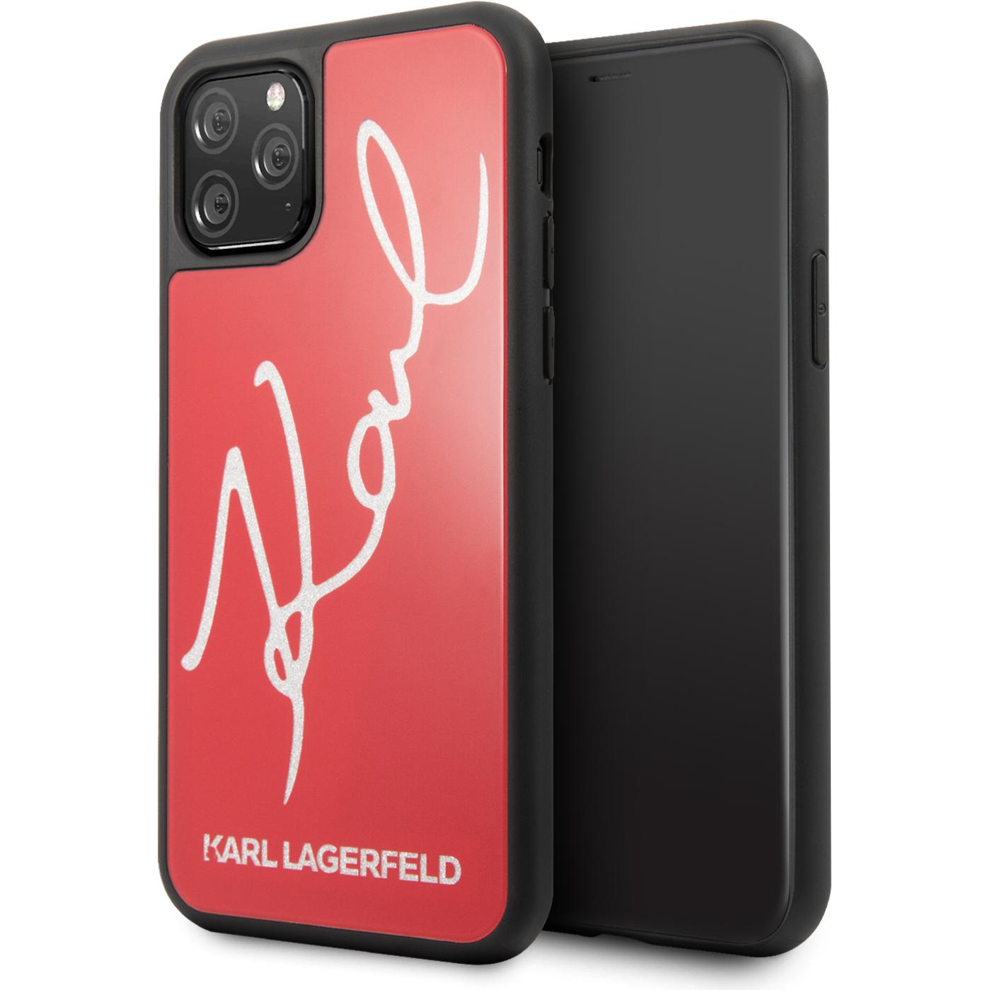 Bild von Karl Lagerfeld Case (Apple iPhone 11 Pro), Smartphone Hülle, Rot