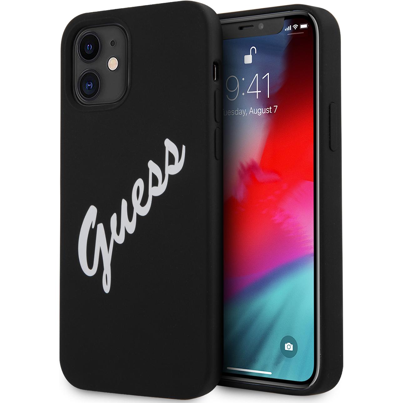 Bild von Guess Case (Apple iPhone 12 mini), Smartphone Hülle, Schwarz