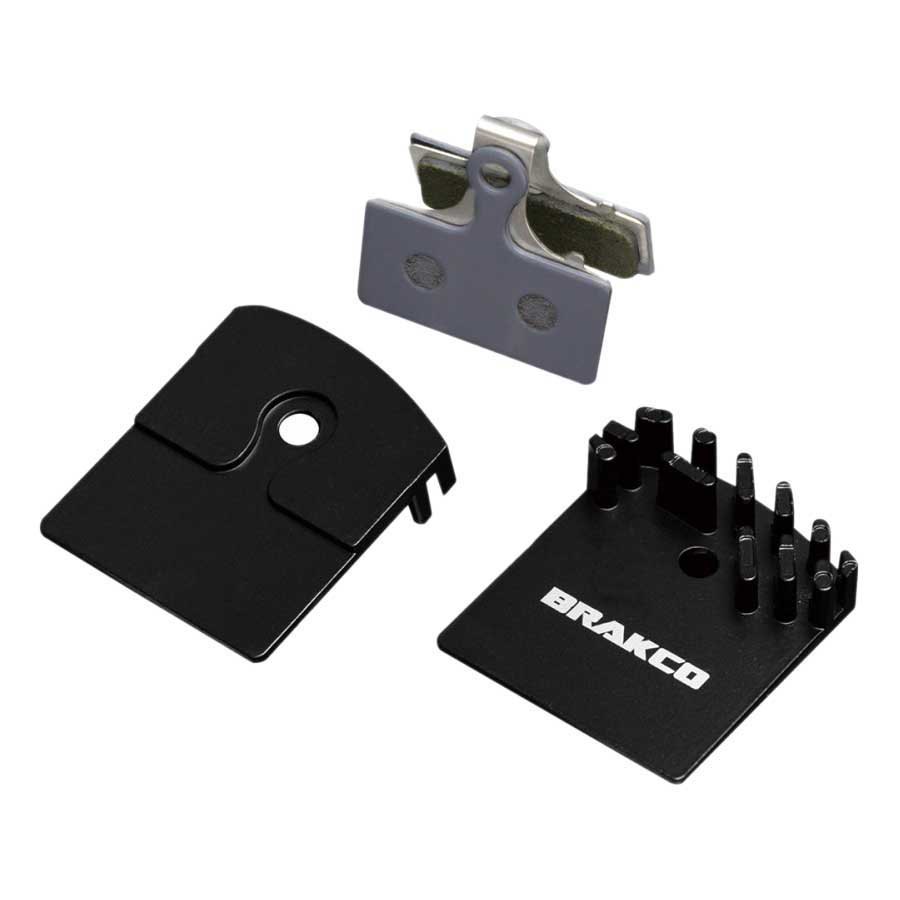 Bild von Brakco Shimano 2p Xtr Xt Deore Ultegra Sintered Disc Brake Pads Silber
