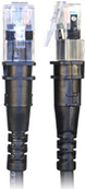 Bild von Patchsee Patchkabel ThinPatch UTP CAT 6a schwarz 4,9m - bis zu 10 Gbits/s und POE++ fähig -Twisted Pair, U-UTP, ungeschirmt, AWG 28, schwarz - dünnere und flexiblere ThinPATCH-Kabel ermöglichen eine bessere Zugänglichkeit und ein schnelles und einfaches Umschalten -Standard: Cat 6A-, Cat 6- und Cat 5ETIA / EIA-568-C.2 - Integrierter Biegeradiusschutz - PVC-Mantel - Patchsee Glasfaser Identifikationssystem mit SLIM-Line-Boot sind ThinPATCH-Kabel für Umgebungen mit hoher Dichte geeignet - Gesamtdurchmesser: 3.8+/-0.2 mm (TP-6A-U/16)