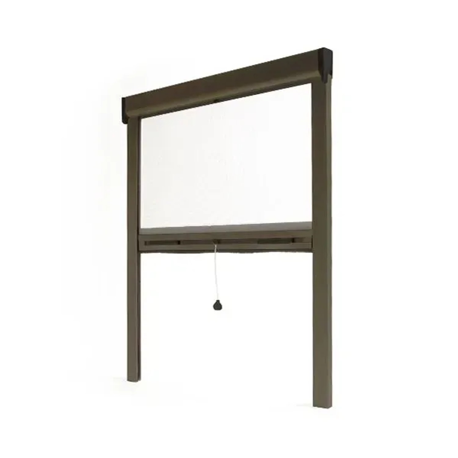 Bild von Avosdim Insektenschutzrollo Fenster & Tür Aluminium 150cm x 160cm Bronze