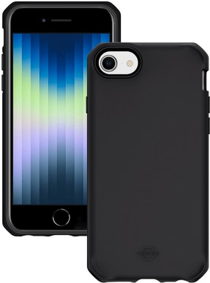 Bild von Mobilis SPECTRUM - Hintere Abdeckung für Mobiltelefon - widerstandsfähig - recycelt, antimikrobiell - Impacthane - Schwarz - für Apple iPhone 7, 8, SE (2. Generation), SE (3rd generation) (066023)
