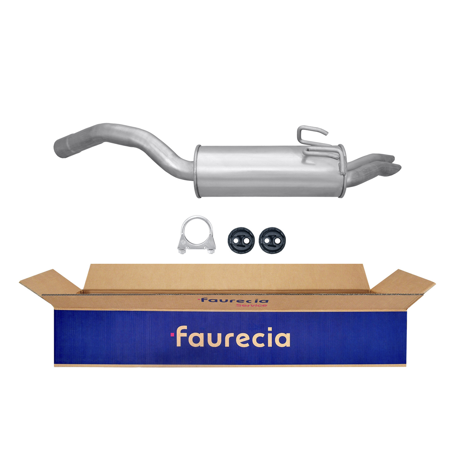 Bild von HELLA Endschalldämpfer hinten  für PEUGEOT CITROËN/PEUGEOT CITROËN 9456134080 1726N9 9677345680 8LD 366 027-301