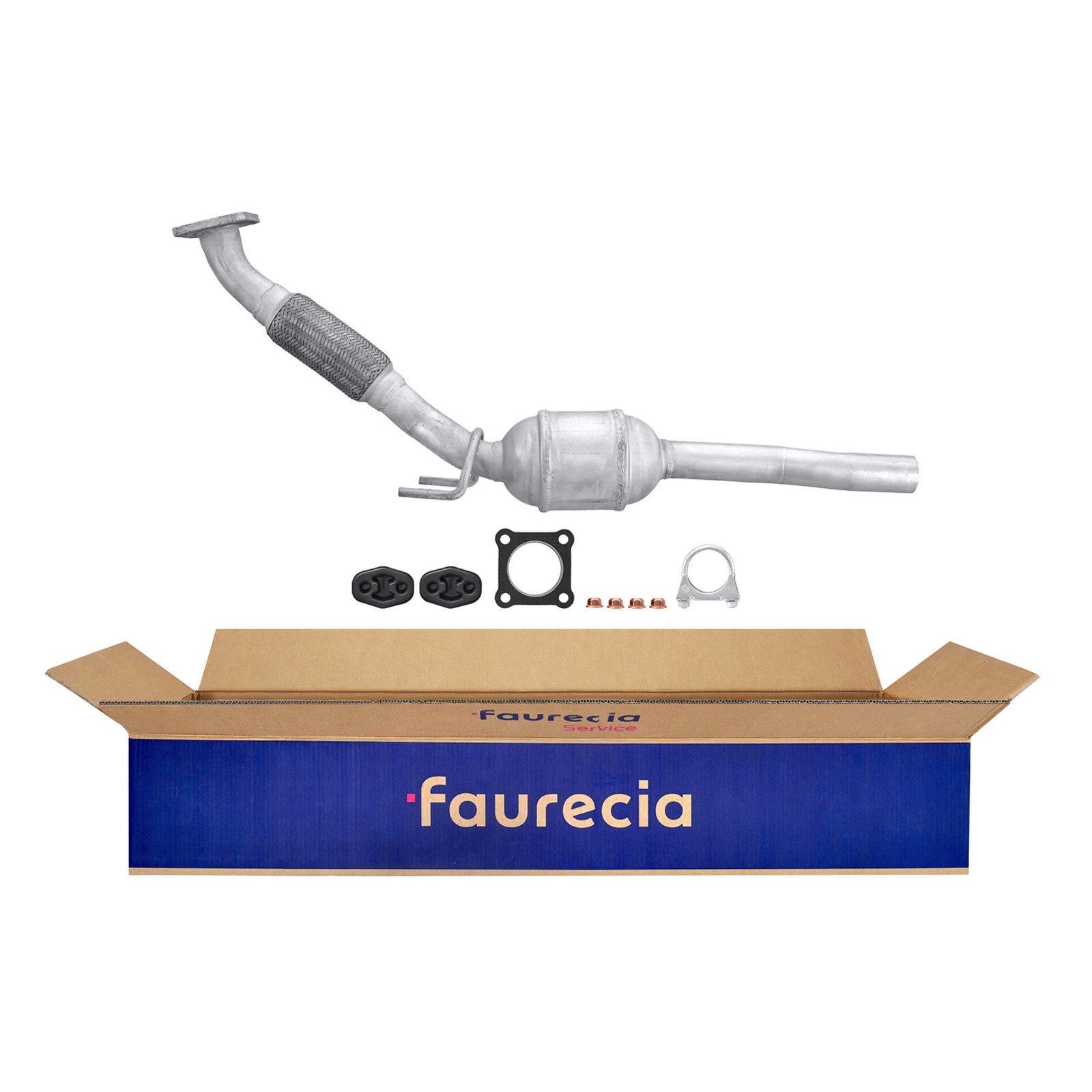 Bild von HELLA 8LE 366 054-201 Katalysator Euro 4 mit Anbauteilen VOLKSWAGEN: Polo IV Hatchback, SKODA: Fabia 1 Combi, Fabia I Hatchback, Fabia I Saloon