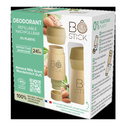 Bild von BÔ STICK Deodorant nachfüllbar Mandelmilch - 45 g