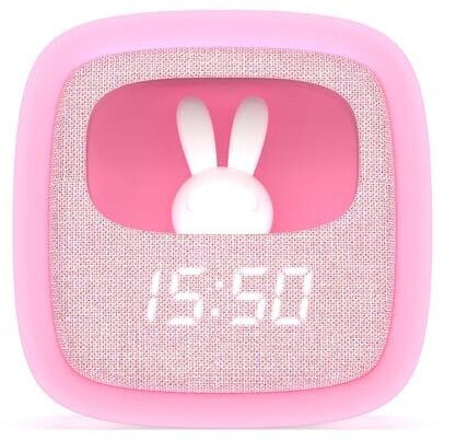 Bild von MOB Alarm Clock with Light Billy Clock Pink