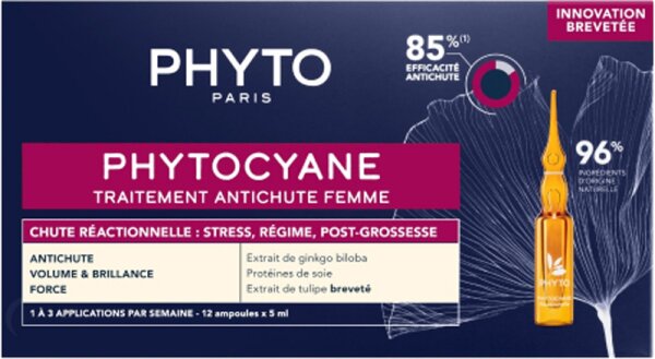Bild von PHYTOCYANE Kur reaktioneller Haarausfall Frauen 60 ml