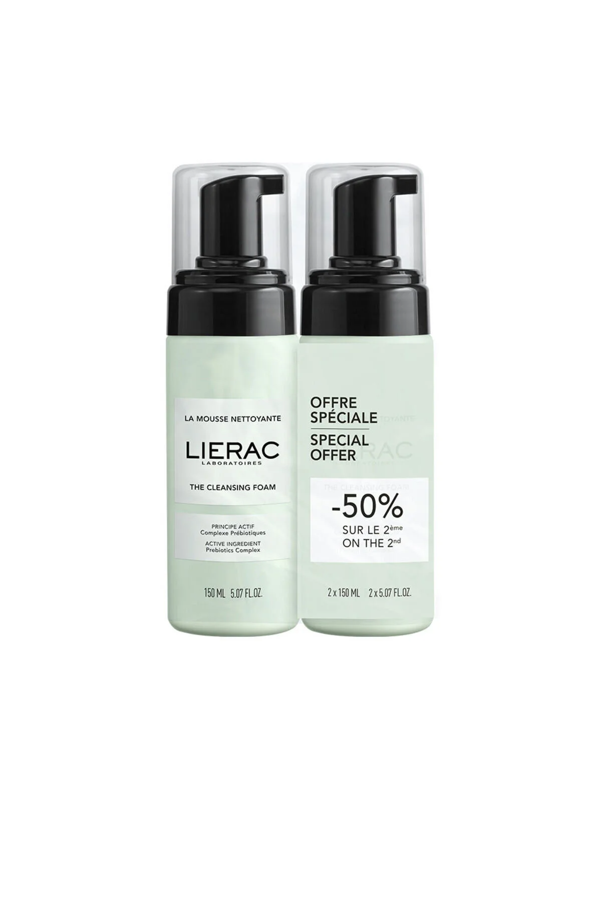Bild von Lierac  Gesichtsreiniger Make-up Remover Reinigungsschaum-packung 2 X