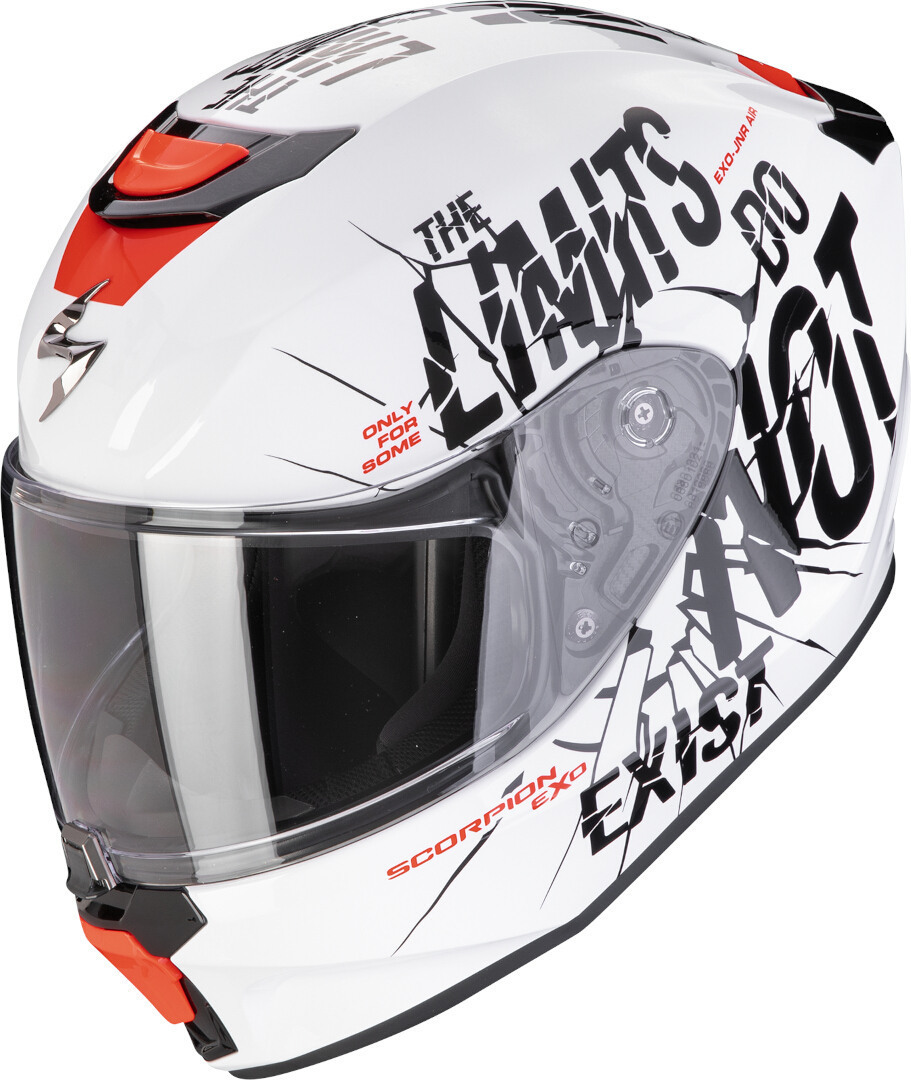 Bild von Scorpion Exo-JNR Air Boum Kinder Helm, schwarz-weiss, Größe S