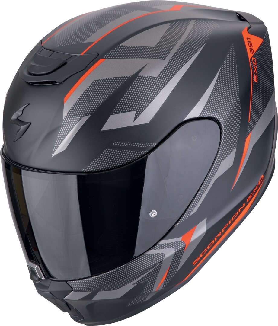 Bild von Scorpion EXO-391 Aaxo Helm, schwarz-rot, Größe 2XL für Männer