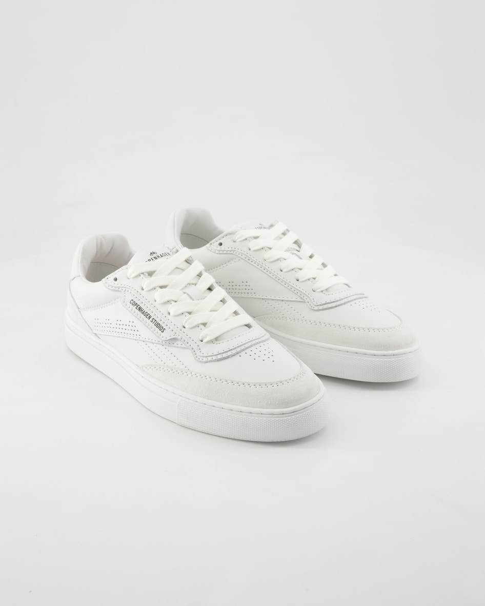 Bild von Copenhagen Studios Schuhe - Cph90 Leder und Veloursleder (Weiß, Gr. 37)