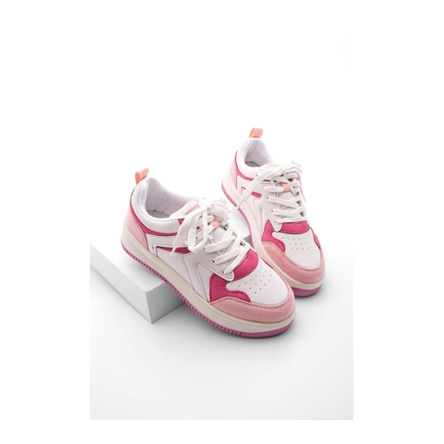 Bild von Marjin Sneaker Rosa Flacher Absatz für Damen – Sportlich und Komfortabel