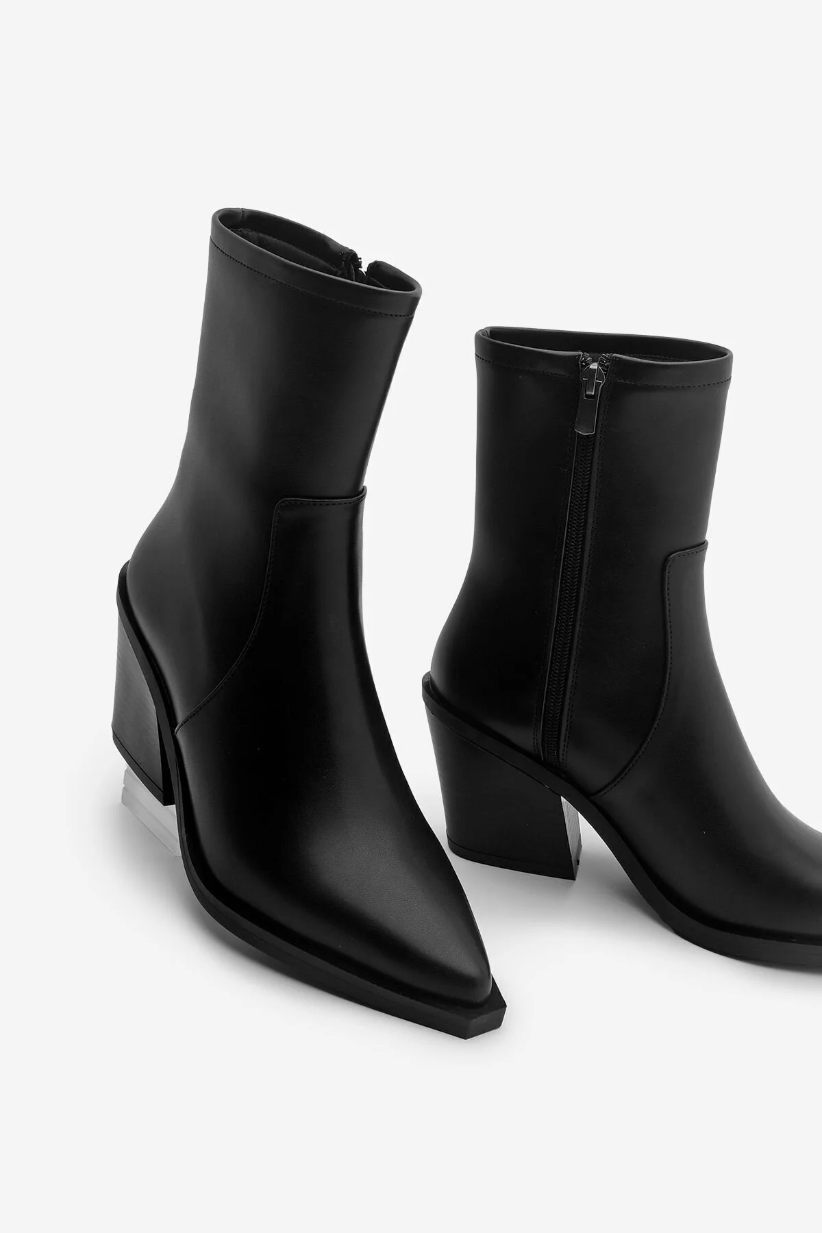 Bild von Marjin Westernstiefel Mit Spitzer Spitze Tamin Schwarz für Damen - 36