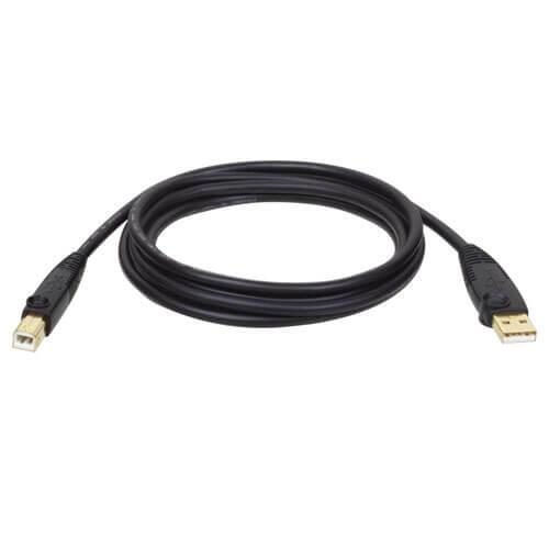 Bild von Eaton Tripp Lite Series USB 2.0 A/B Kabel (Stecker/Stecker), 10 ft. (3.05 m)