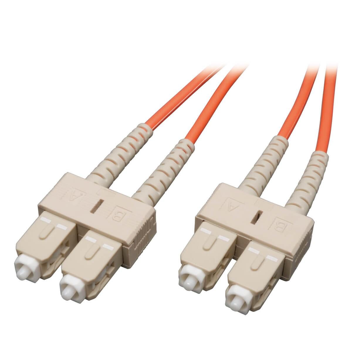 Bild von Eaton Tripp Lite Series Duplex Multimode 50/125 Fiber Patch Kabel (SC/SC), 30M (100 ft.)