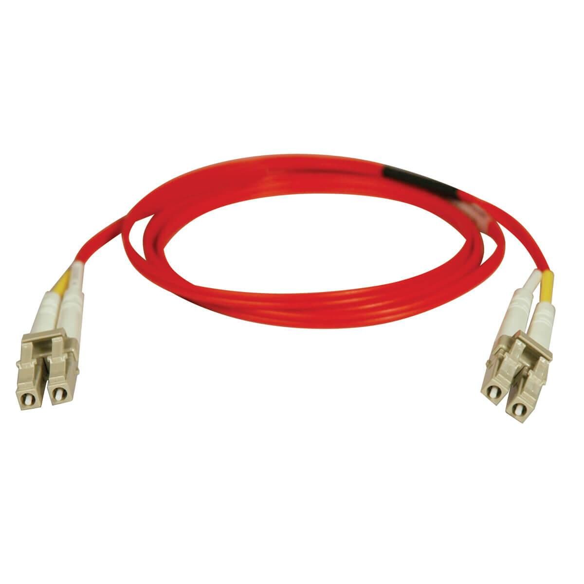 Bild von Eaton Tripp Lite Series Duplex Multimode 62.5/125 Fiber Patch Kabel (LC/LC) - Red, 15M (50 ft.)