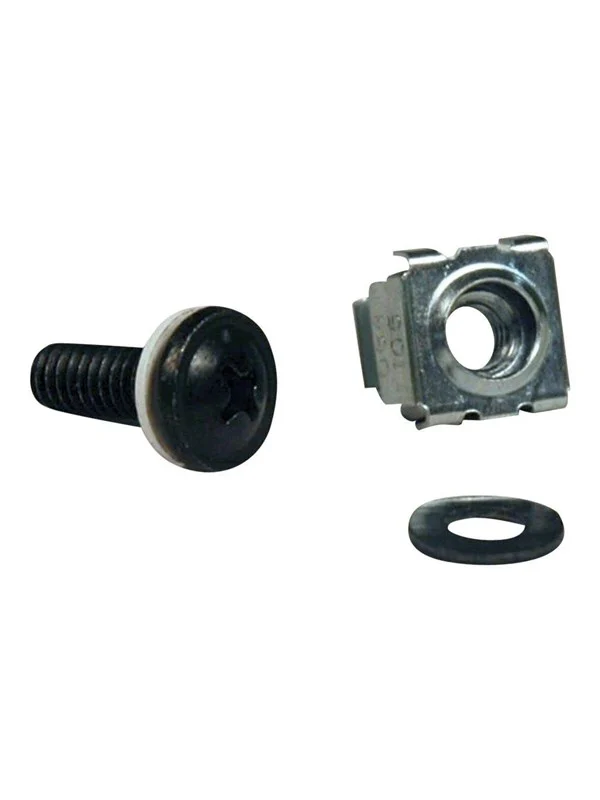 Bild von Tripp Lite Rack Enclosure Square Hole Hardware M5 Screws & Washers 50PC - rack screws nuts and washers
