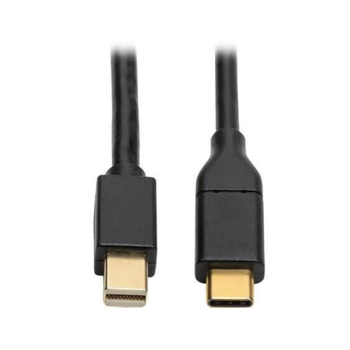 Bild von Eaton Tripp Lite Series USB-C zu Mini DisplayPort Active Adapterkabel (Stecker/Stecker), 4K 60 Hz, Schwarz, 6 ft. (1.8 m)