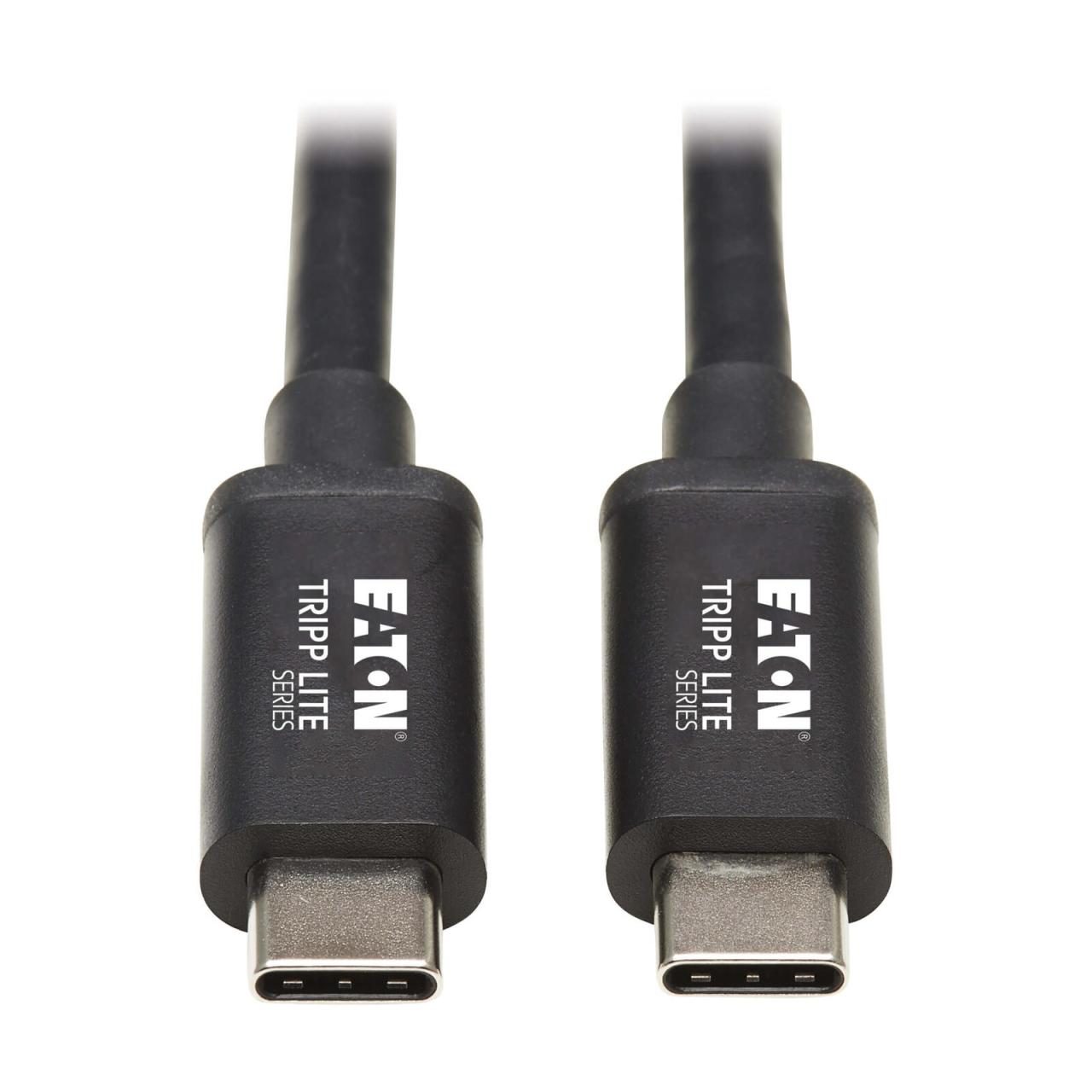 Bild von Eaton Tripp Lite Series Thunderbolt 3 USB-C Kabel 2m, schwarz