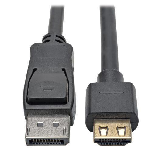 Bild von Eaton Tripp Lite Series DisplayPort 1.4 zu HDMI Active Adapterkabel (Stecker/Stecker), 4K 60 Hz, 4:4:4, HDR, HDCP 2.2, 6
