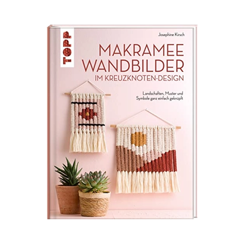 Bild von Makramee Wandbilder im Kreuzknoten-Design