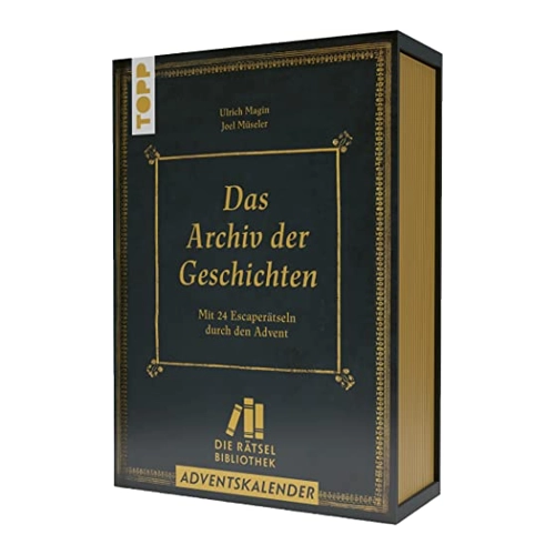 Bild von Die Rätselbibliothek Adventskalender – Das Archiv der Geschichten