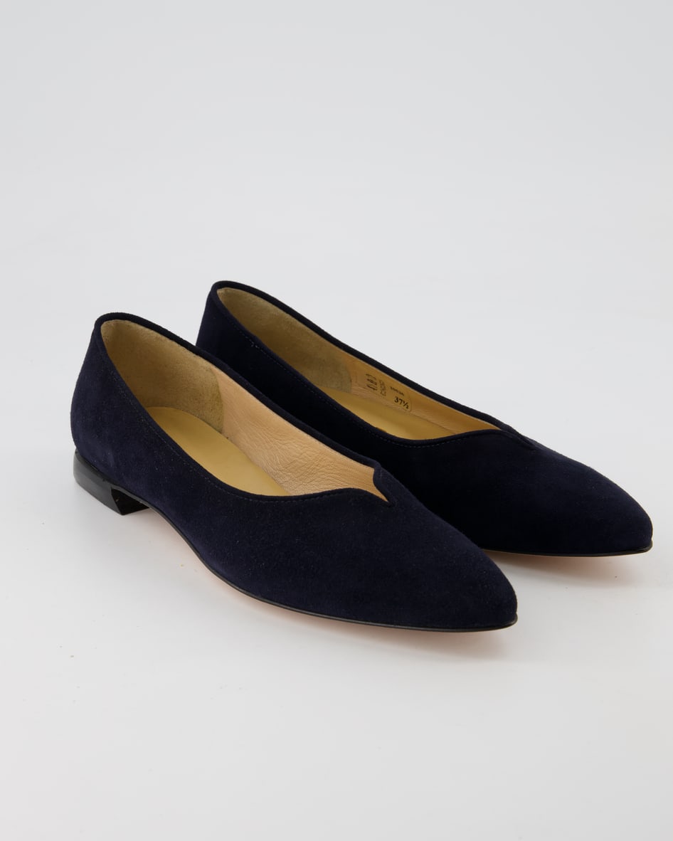 Bild von Brunate Schuhe - 10526 Veloursleder (Blau, Gr. 37½)
