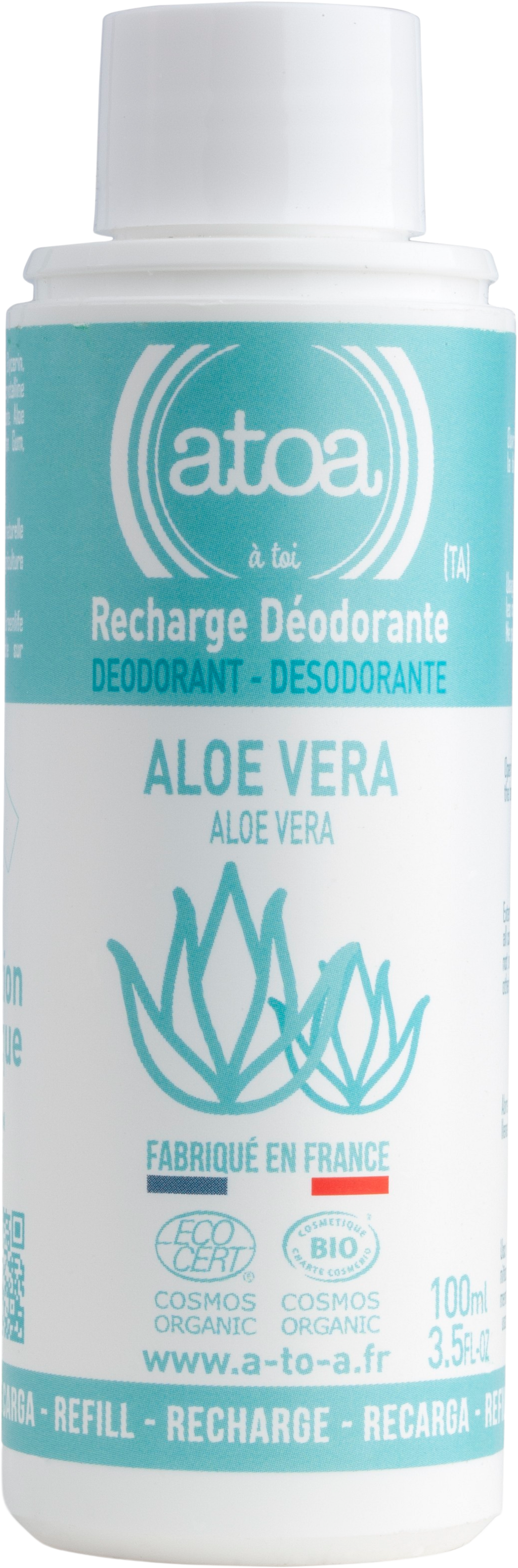 Bild von atoa Roll-on Deodorant Refill - Aloe Vera