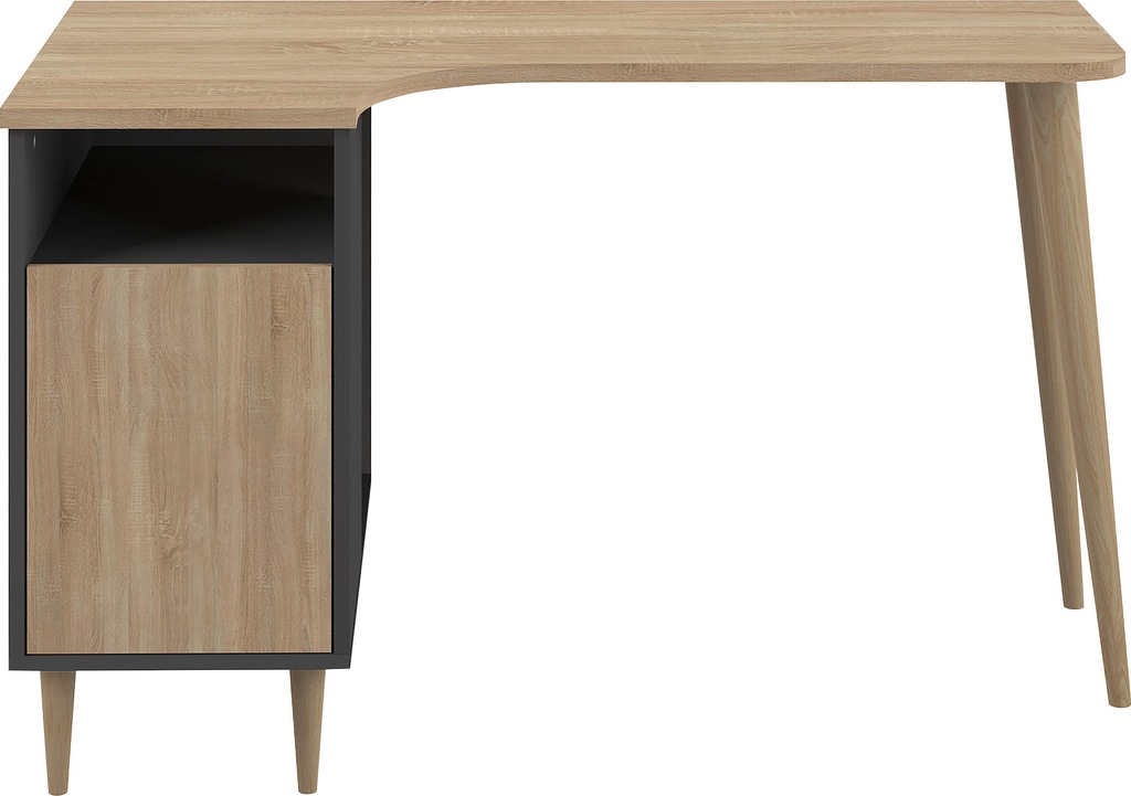 Bild von TemaHome Schreibtisch "NOOK", platzsparender Eckschreibtisch