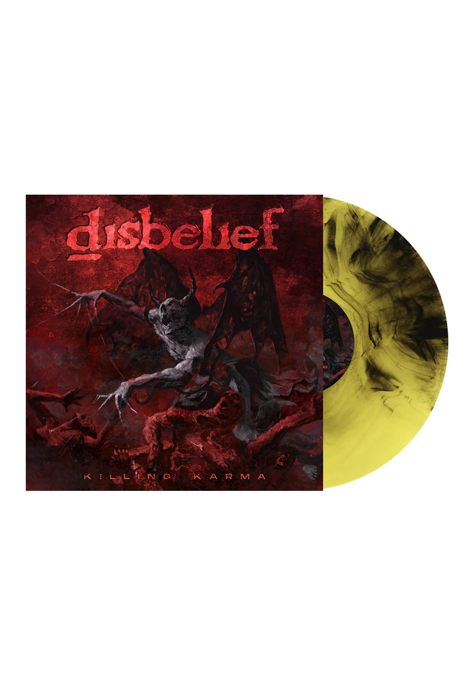Bild von Disbelief - Killing Karma Ltd. Fire - Marbled Vinyl