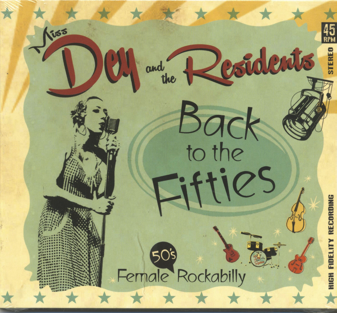 Bild von Miss Dey and the Residents - Back To The Fifties (CD)