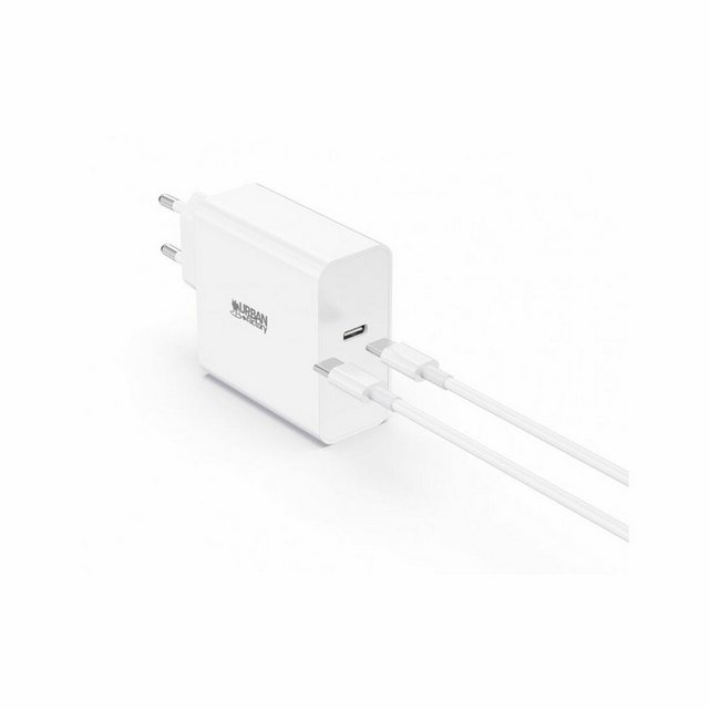 Bild von Urban Favourites USB-Ladegerät (Tragbares Ladegerät Urban Factory PSC65UF (2 m) Weiß)