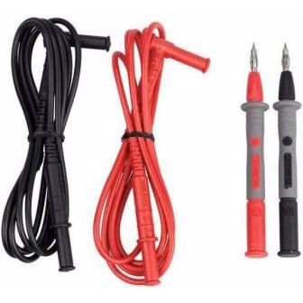 Bild von Chauvin Arnoux Messleitungs-Set 4mm Sicherheits-Stecker 4mm Sicherheits-Buchse Rot, Schwarz 1 Set