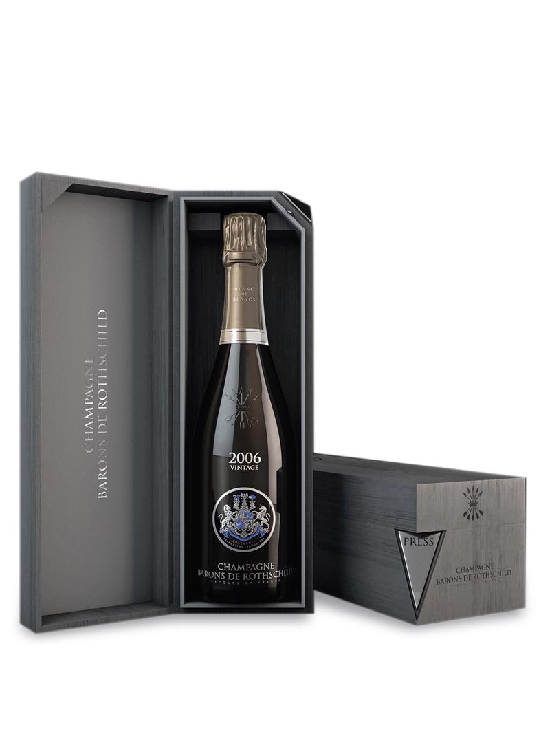 Bild von Champagne Barons de Rothschild, Rare Collection, Blanc de Blancs, Vintage, Champagne, AOC, brut, weiß (Geschenkverpackung) 0.75L