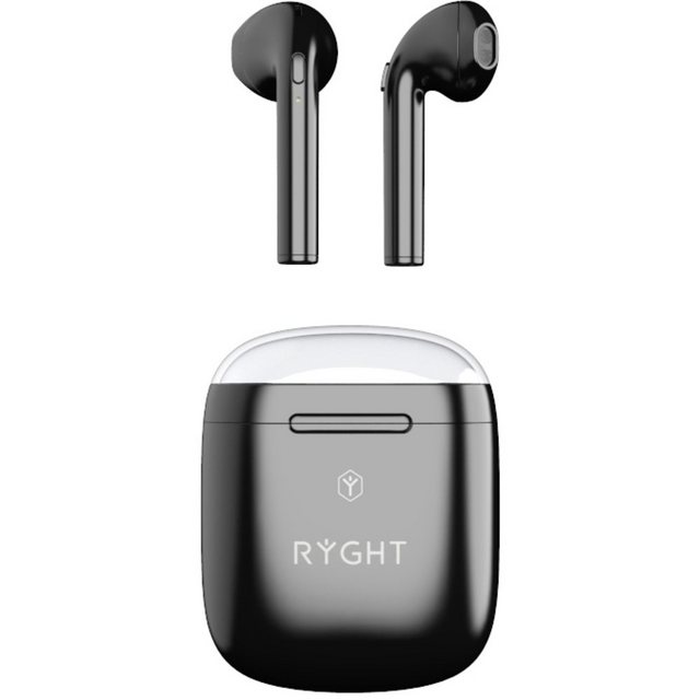 Bild von RYGHT RYGHT DYPLO 2 In Ear Kopfhörer Bluetooth® Schwarz Headset Kopfhörer