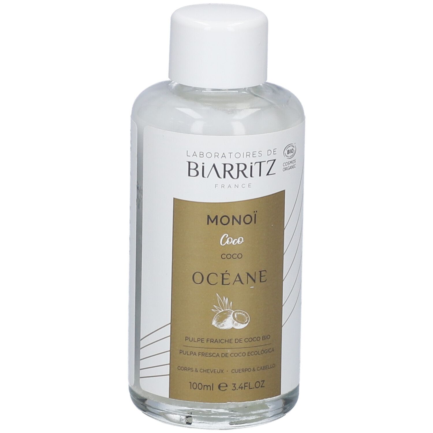 Bild von Laboratoires de BIARRITZ Bio-Monoi Kokosnuss Pflegeöl