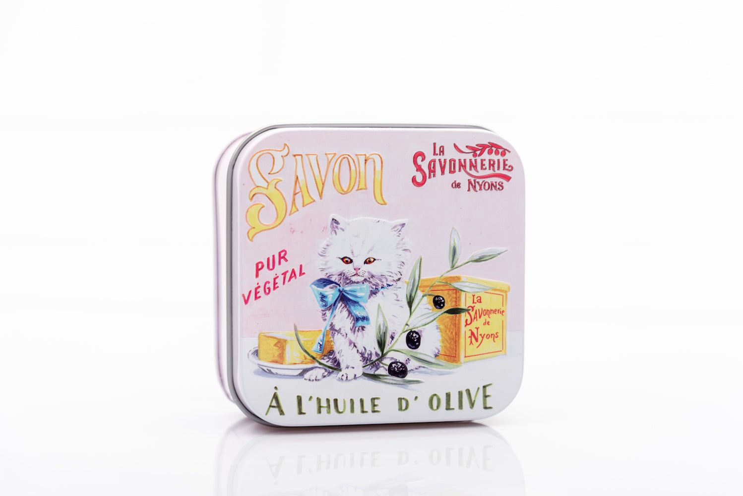 Bild von La Savonnerie de Nyons - Metallbox mit Seife "Perserkätzchen"